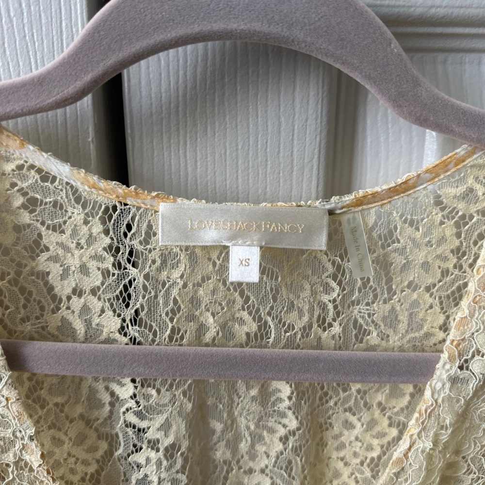 LoveShackFancy Priema Silk Top - Picture 4 of 8